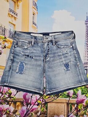 Pilcro and‎ the Letterpress Denim Shorts Size 26
